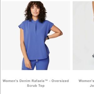 NWT FIGS scrub set in “Denim” (limited release)